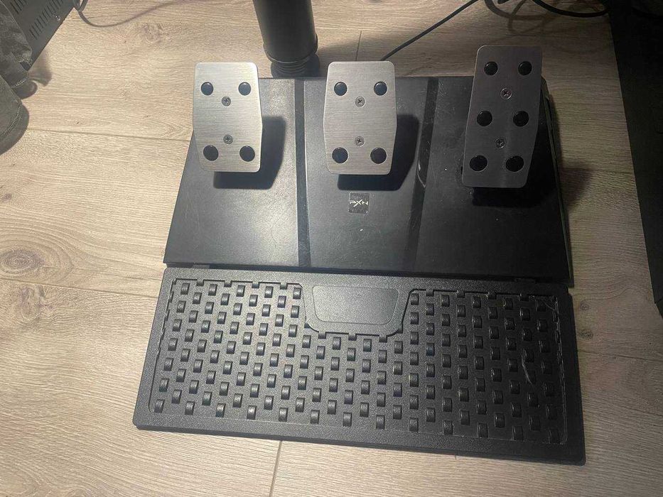 Ігровий руль PXN V9 з педалями та коробкою передач (270°/900°)