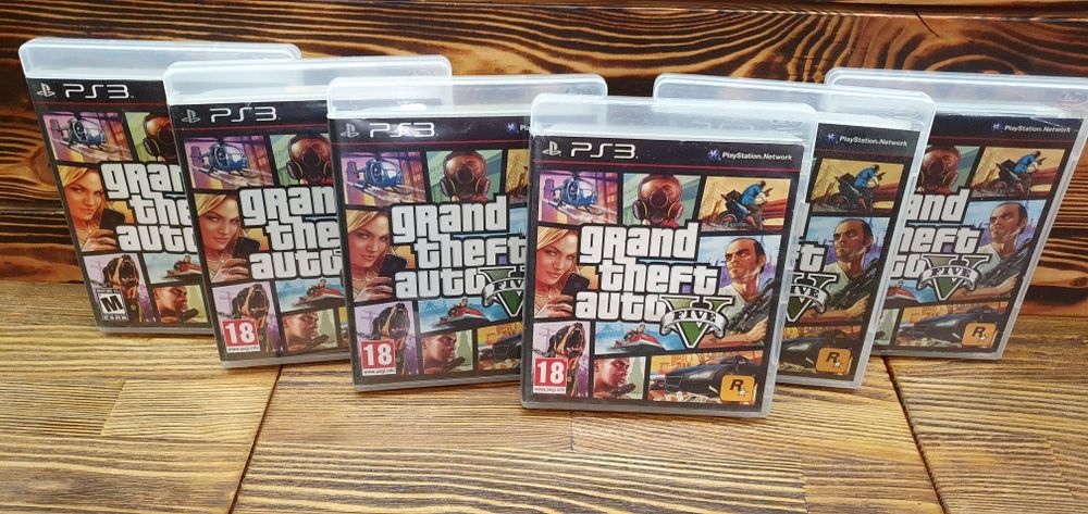 Sony Playstation 3 PS3 Grand Theft Auto 5 gta5 диск б/у