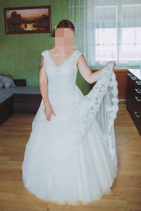 OKAZJA ! Suknia ślubna księżniczka