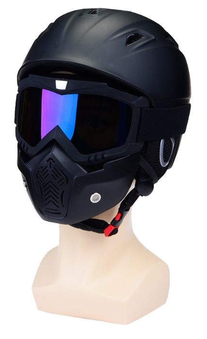 Mascara Óculos e filtro Motociclista Ski Snowboard Paintball Neve NOVO