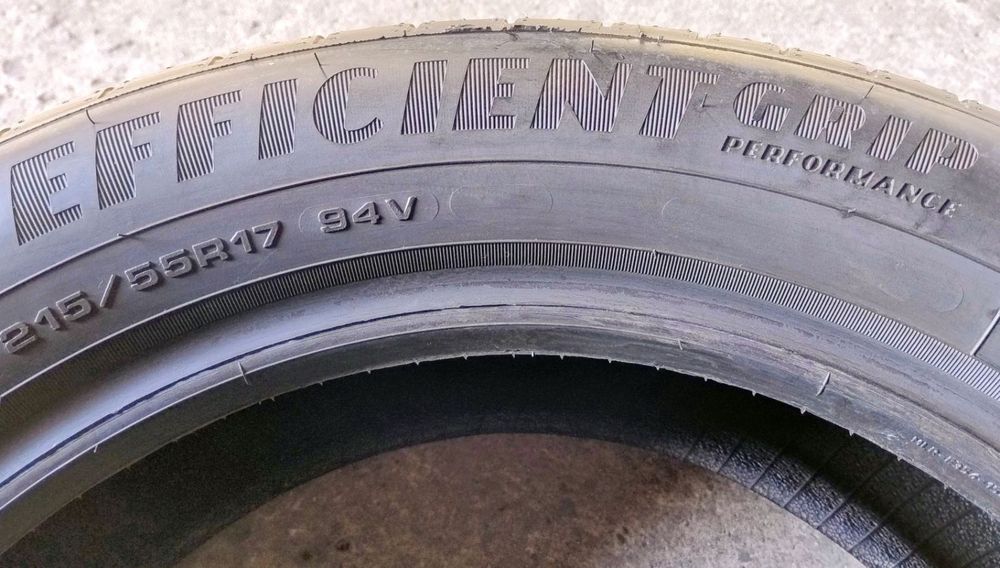 Шини літні демо R17 215/55 Good Year Efficient Grip Performance