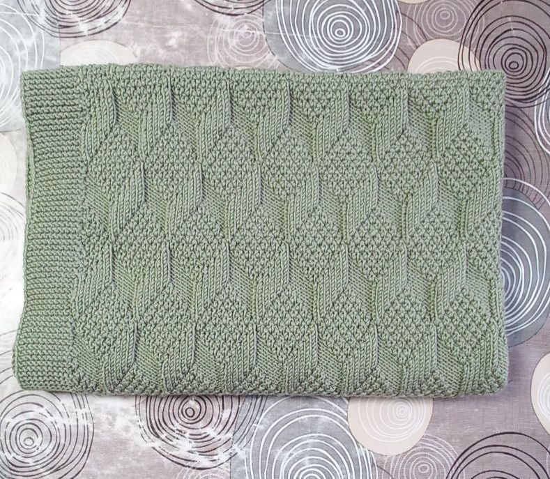 Детские вязаные пледы