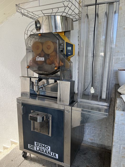 Máquina/espremedor para fazer sumo de laranja industrial Zumex