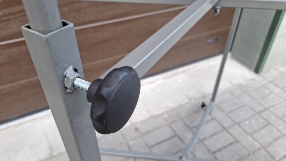 Stojak PDR pod maskę, drzwi - STABILNY