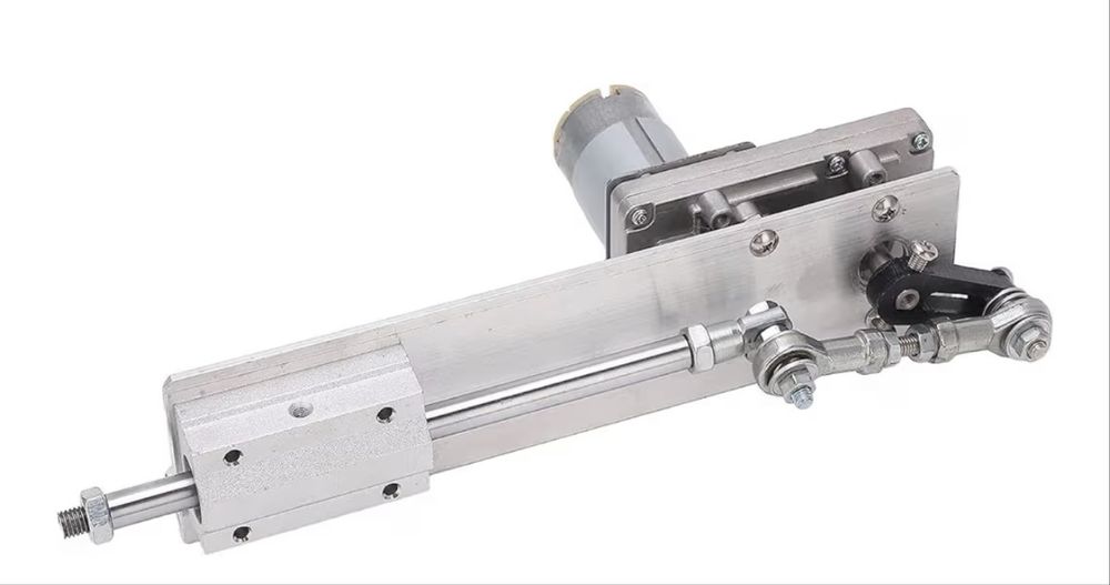 Siłownik liniowy tłokowy, elektryczny siłownik liniowy 12 V