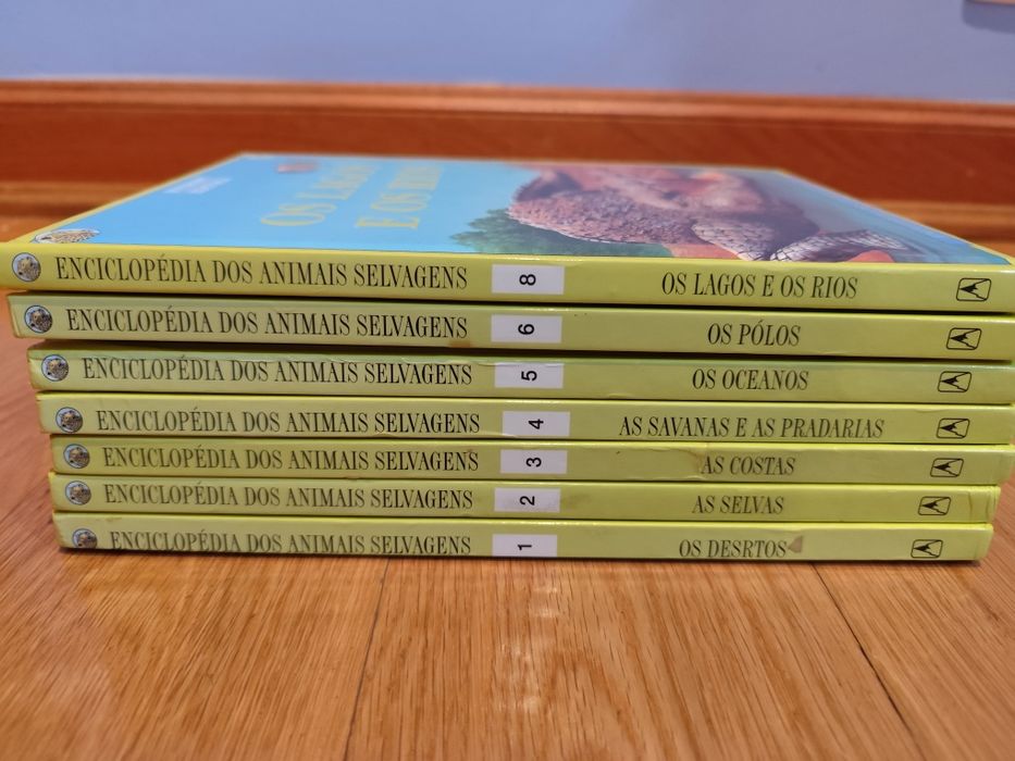 Enciclopédia dos Animais Selvagens – Coleção de Ecossistemas