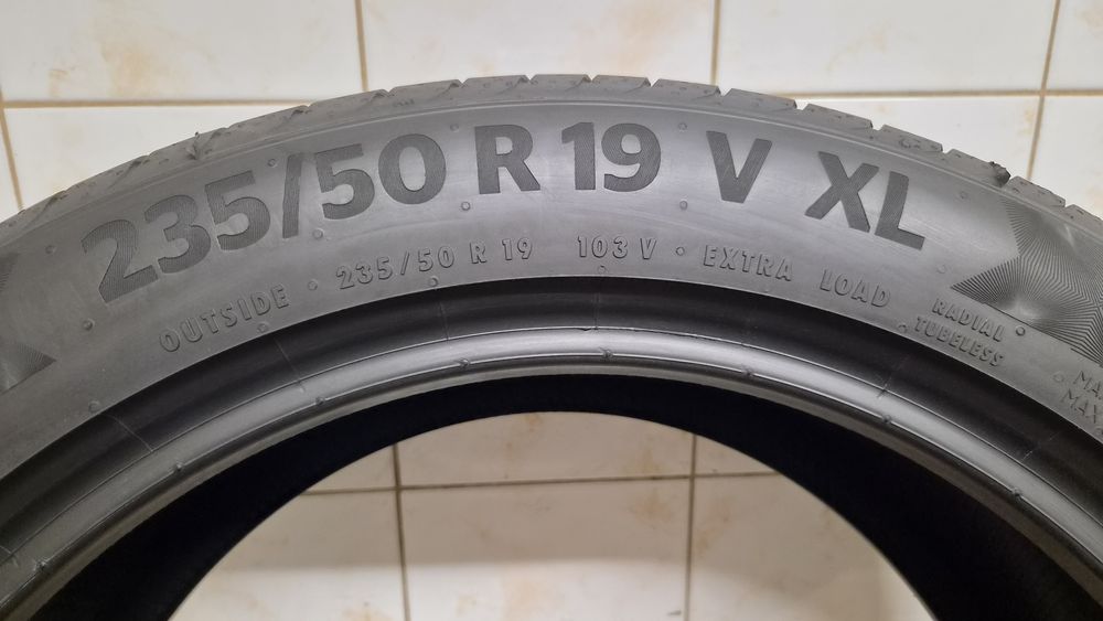 4 opony letnie 235/50 R19 103V XL Continental PremiumContact 6