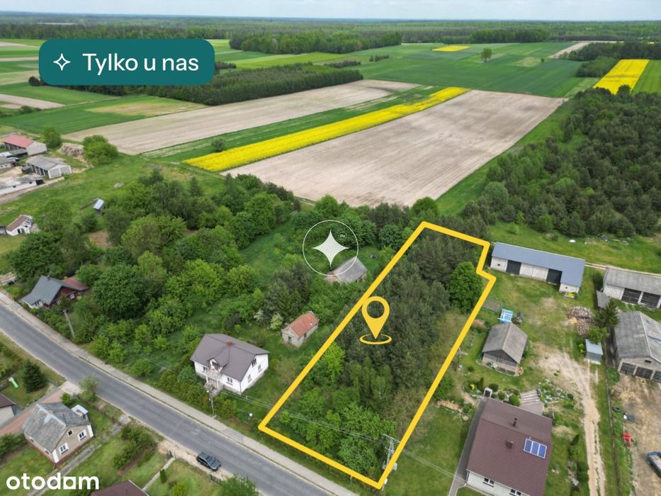 Działka Siedliskowa w Ruskowie 2791m2