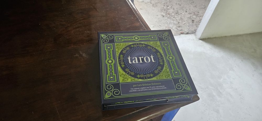 Conjunto de tarot.
