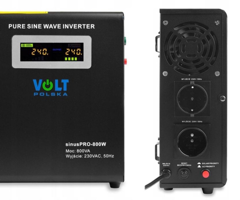 Джерело безперебійного живлення Volt Polska Sinus Pro 800W 500 Вт