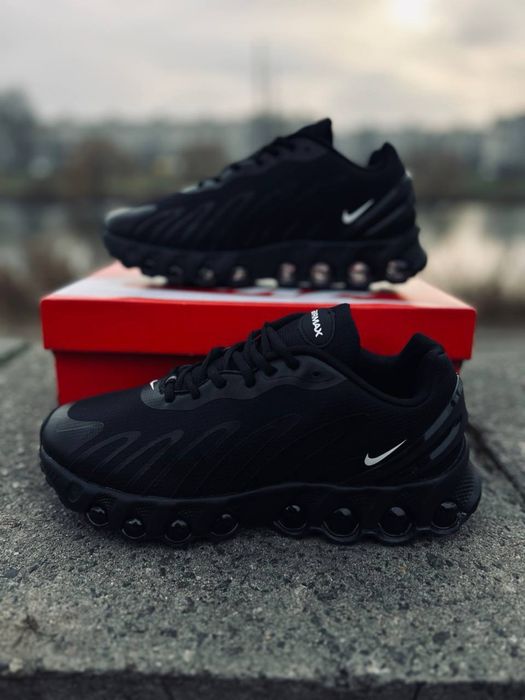 Летние стильные кросовки nike tn plus черные мужские кросовки дышащие красовки найк амортищирующая подошва гелевые подушки