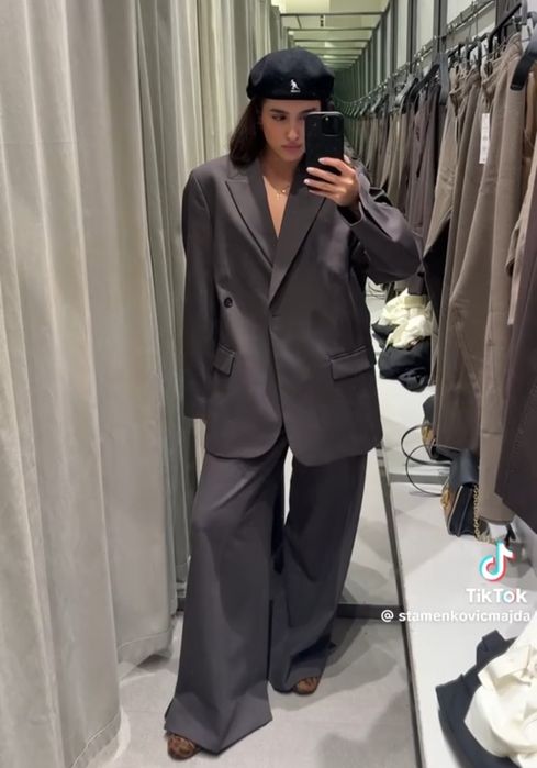 Блейзер Zara оверсайз