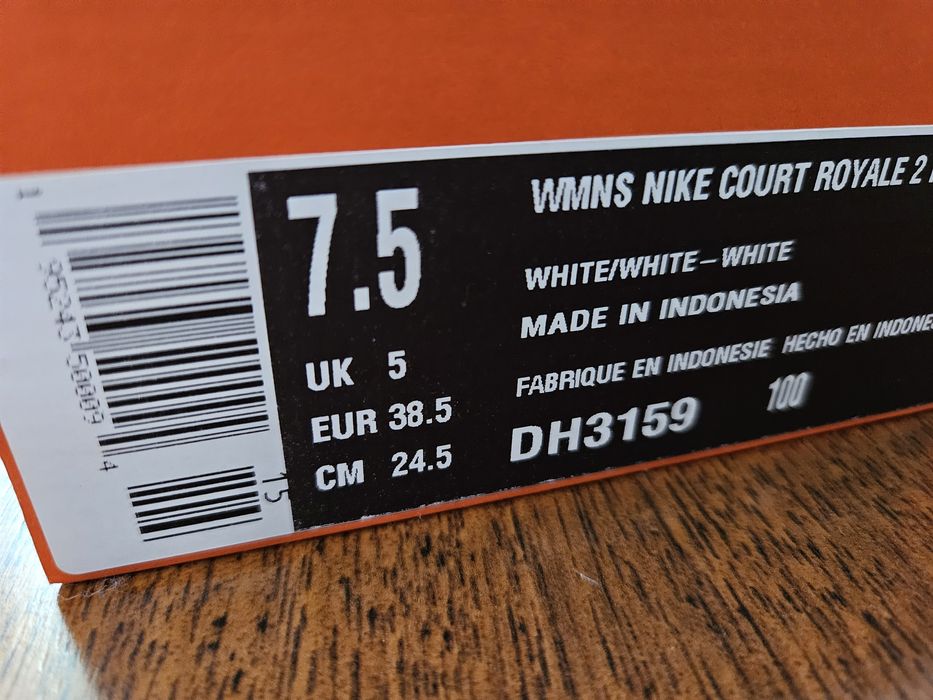 Nike Court Royale 2 38.5 + darmowa dostawa