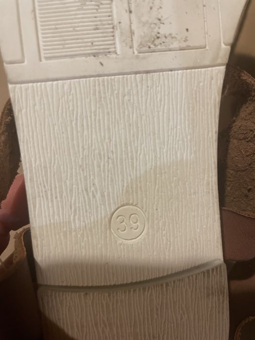 Va Bene lekkie wygodne sandały 38 skórzane niebieskie brązowe nowe git