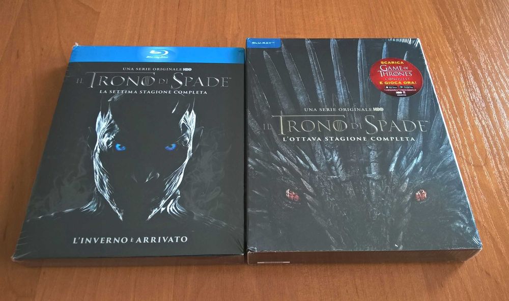 Gra o Tron Sezon 7-8 [6 Blu-ray] Lektor PL Napisy PL Nowe Folia