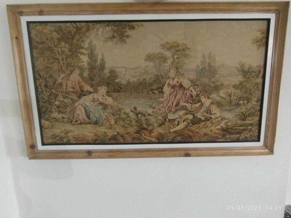 Quadro original bastante grande para colecionadores de arte