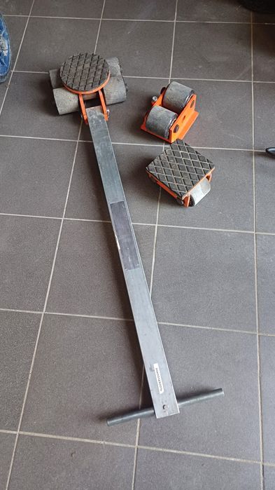 Zestaw transportowy rolkowy udźwig do 8 ton