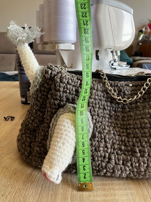 Torebka „maly pies”. Hand made