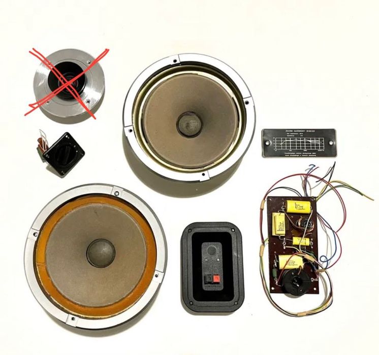 Kolumna Unitra Tonsil ZG30C201 - części