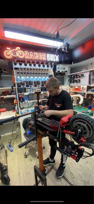 Ремонт електросамокатів, електровелосипедів, скутерів, гіробордів