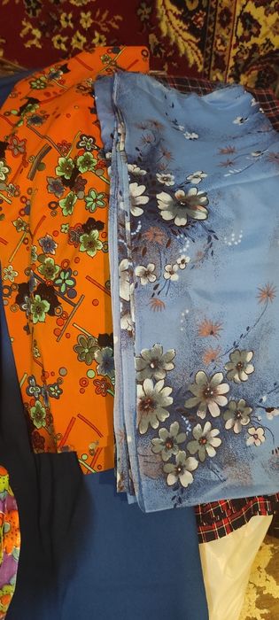 Отрезы -ткань,(шерсть,ситиц,парца,вескоза)