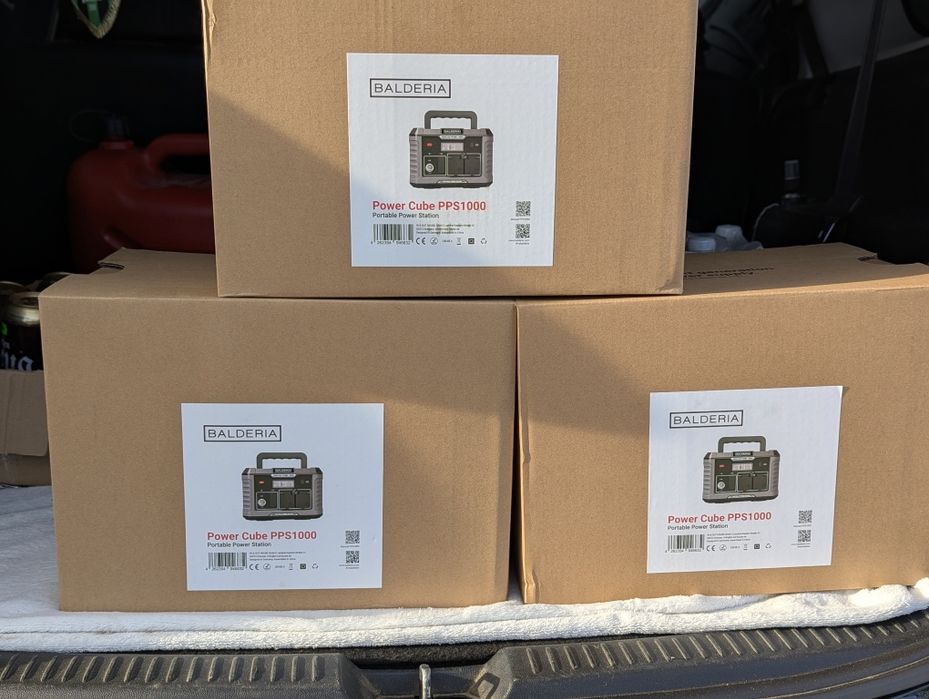 Портативна електростанція BALDERIA Power Set PS1000-120 1000 Вт