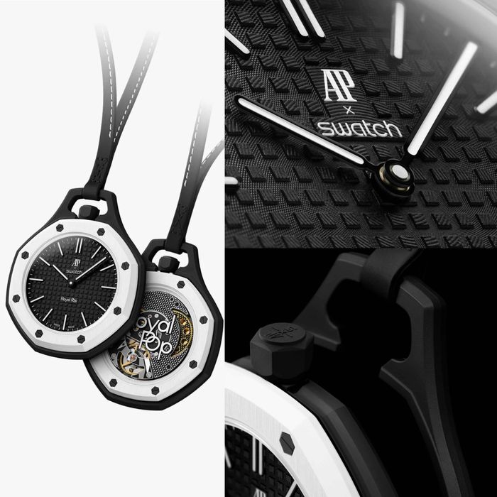 Swatch x Audemars Piguet Royal oak pop ademar