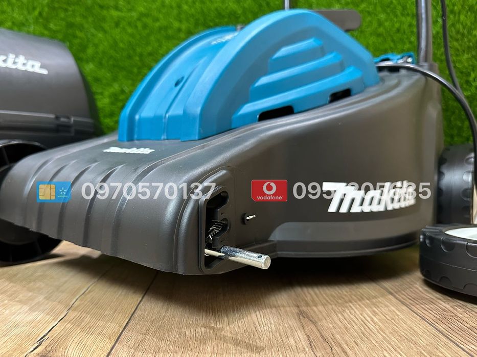 Мережева Газонокосарка Makita ELM33BL 35л Висота косіння 25, 40, 52 мм