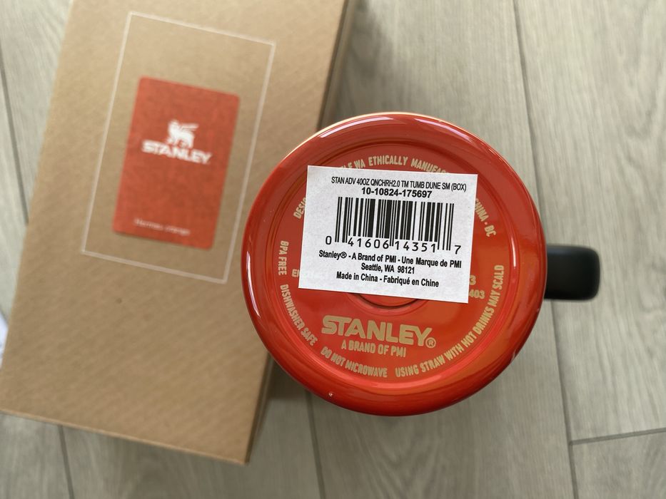 Stanley - Oryginalny Kubek termiczny Quencher H2.0 FlowState Tumbler (1.18L) Czerwony połysk