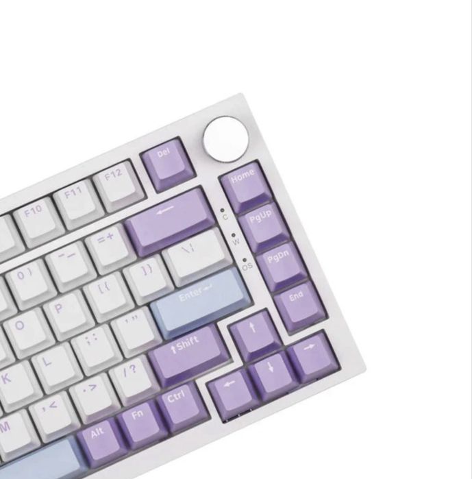 механічна клавіатура Ajazz AK820  колір White/Purple Sea Salt switch