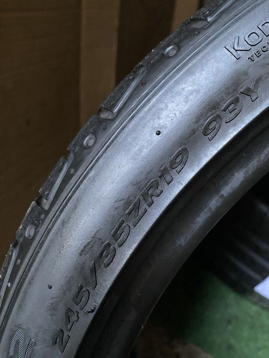 245/35 R19 Hankook Ventus S1 evo 2, пара шин летних.