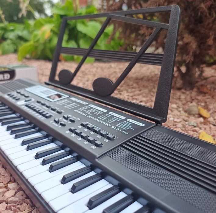 Піаніно дитяче, синтезатор дитячий LED екран,запис,тони,ритми,ефекти