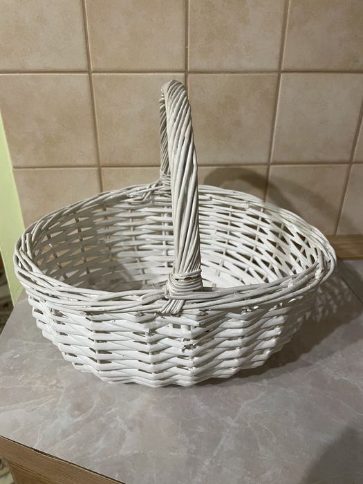Кошик дитячий білий