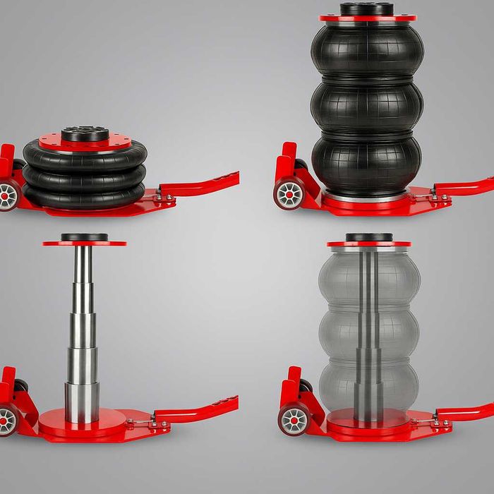 Wzmocniony Podnośnik Pneumatyczny 3,5T  Bałwanek  lewarek Poduszka
