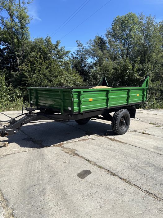 Przyczepa jednoosiowa wywrotka Rumunka