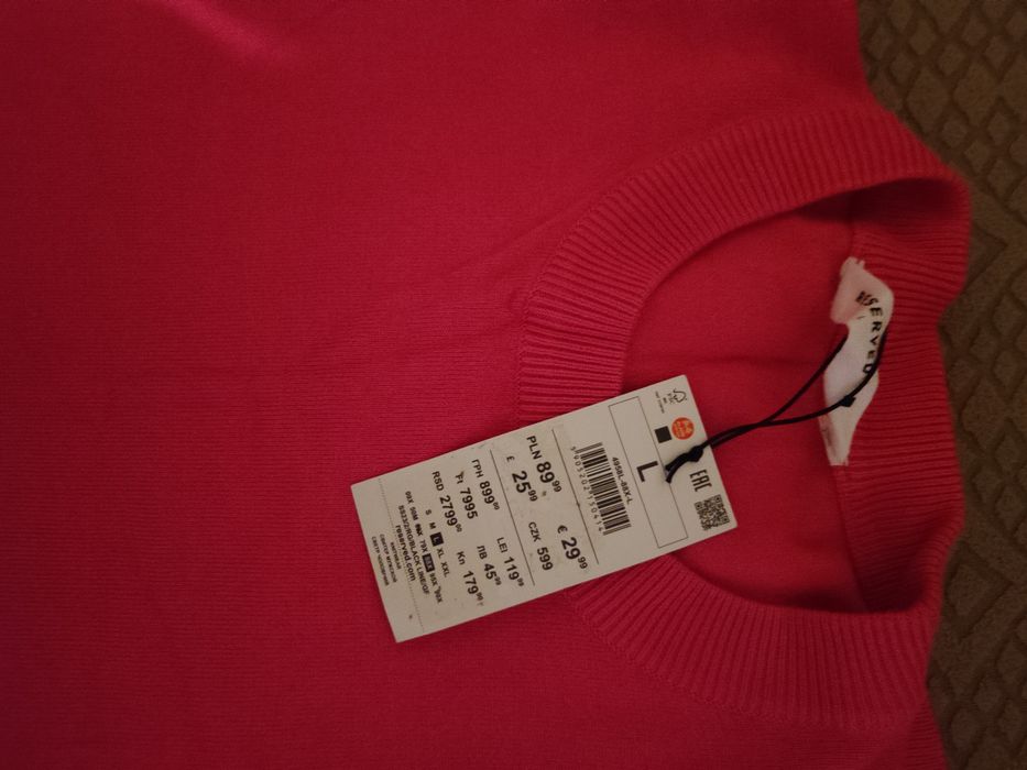 Sweter męski nowy za połowę ceny