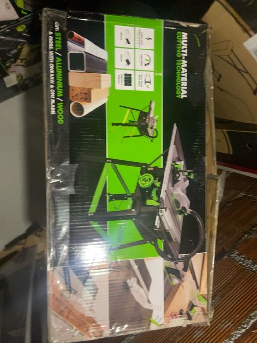 Serra de Mesa Evolution Power Tools Fury 5-S 1500W – Como Nova + Caixa Original