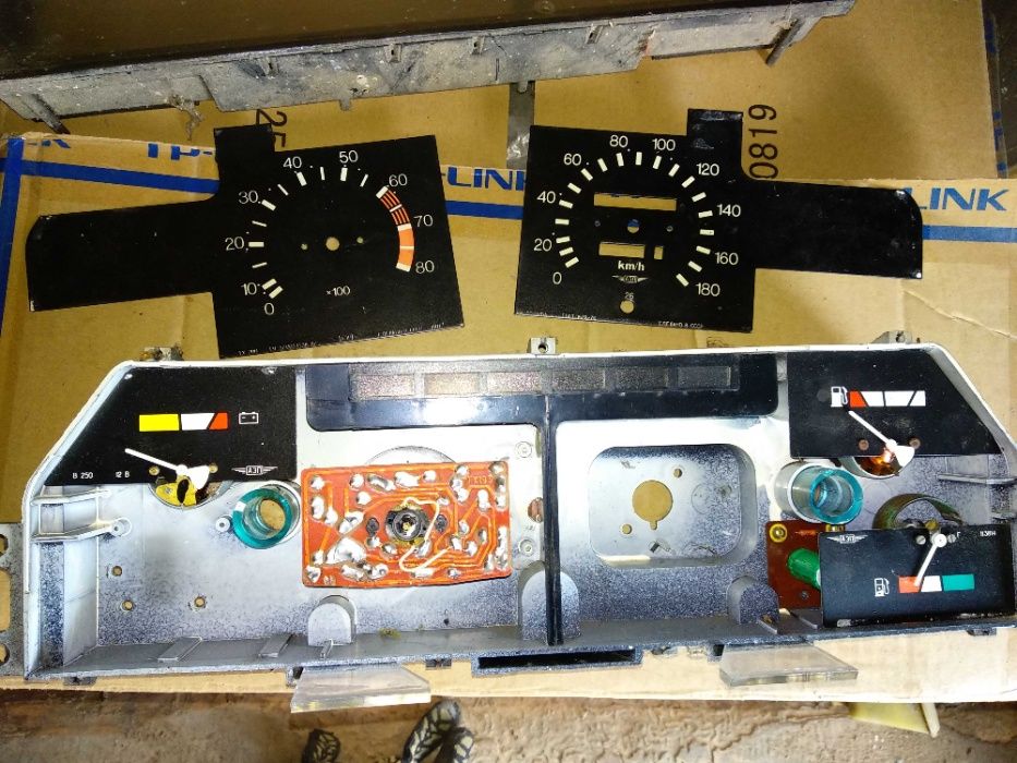 Повороти, одометр АЗЛК 2141 Москвич