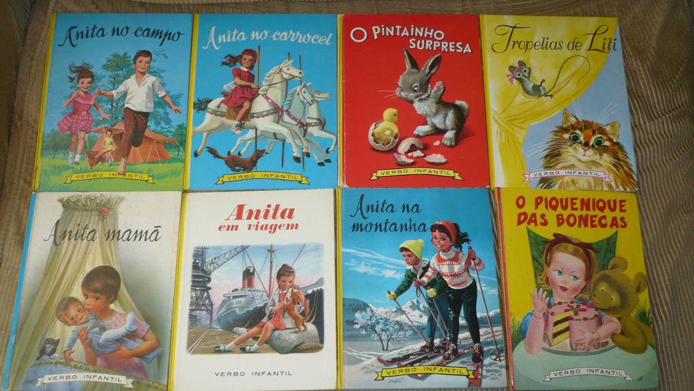 Colecção Livros da Anita - Verbo Infantil - Antigos