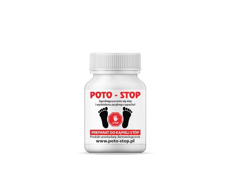 POTO-STOP B- Zasypka do stóp, kosmetyki do stóp