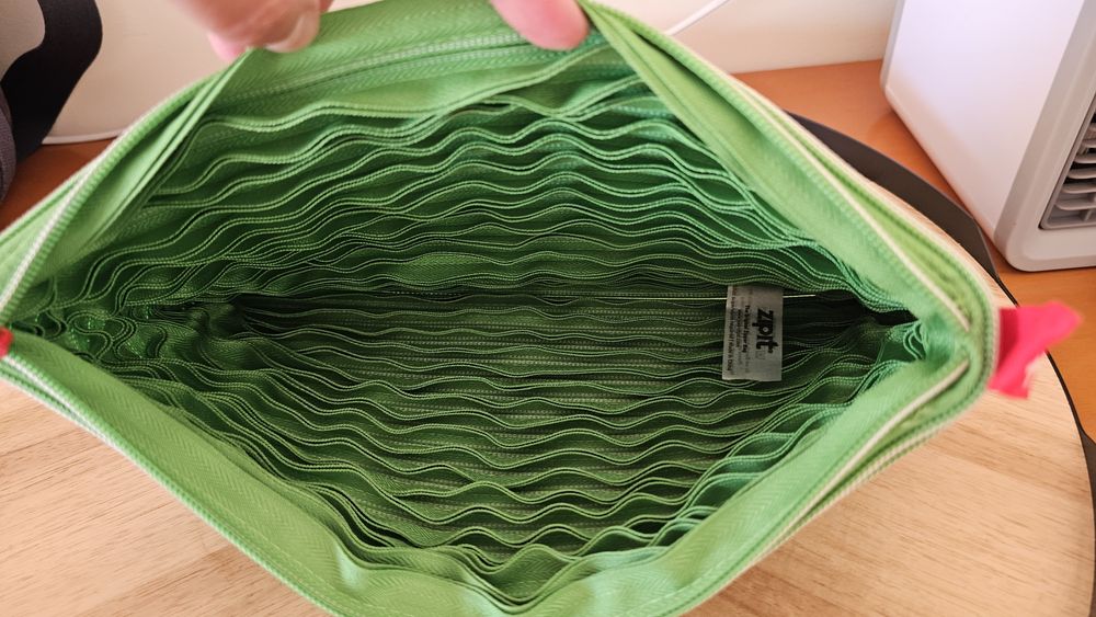 Estojo verde Zipit