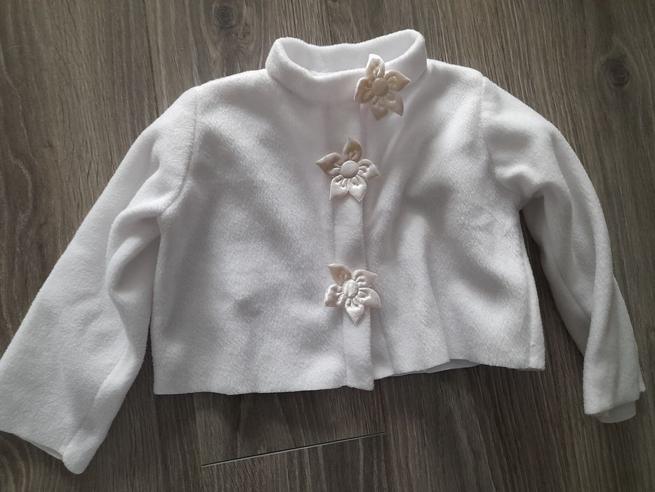 Bolerko dla dziewczynki chrzest, roczek, ślub r.92