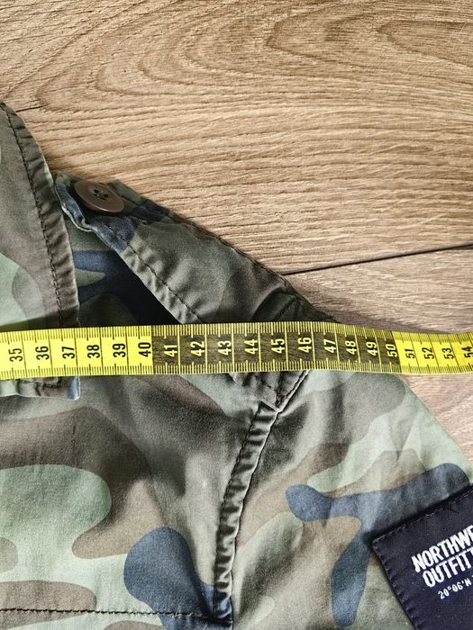 Męska lekka kurta w stylu moro, Smog, S, Stan bardzo dobry