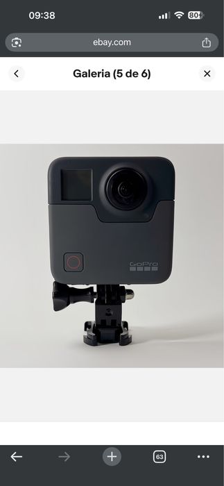 Camera GoPro Fusion 360 5.2K HD Waterproof
