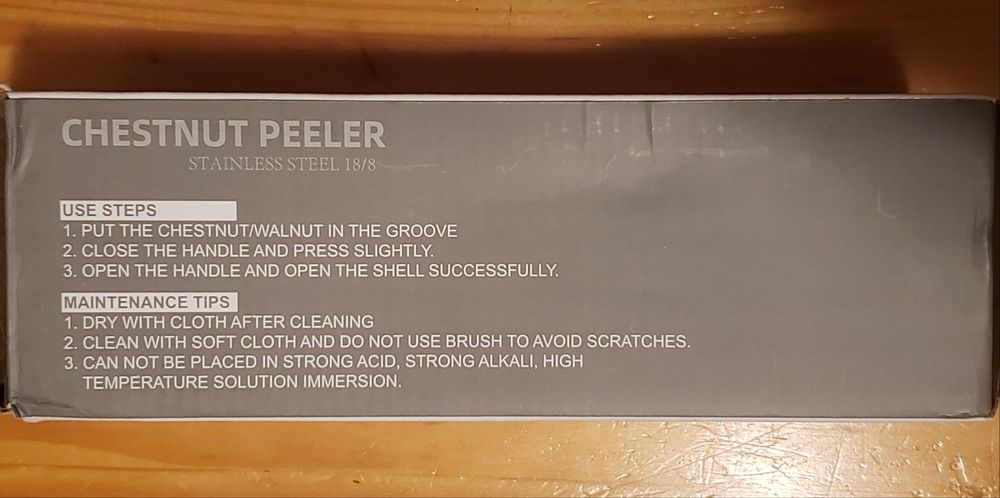 Cortador de castanhas433903513444689923