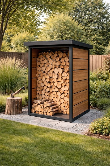 Drewutnia/wiata/schowek ogrodowy/ domek narzędziowy