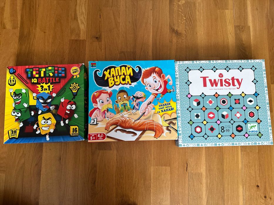 Настільні розвиваючи ігри Хапай вуса, Twisty (DJECO), Чарівнв кристали