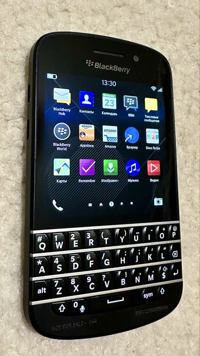 BlackBerry Q10 RIM Evaluation Unit (pre-production) — рідкісний