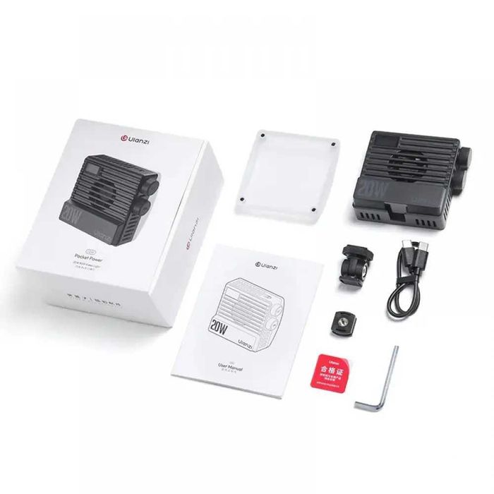 Накамерне світло Ulanzi LE20 RGB надпотужний 20Вт CRI 95+2500-9000K