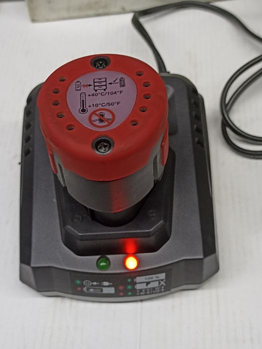 Carregador e bateria 12V Parkside Versão antiga